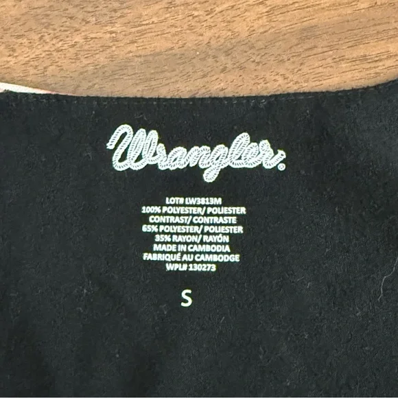 Wrangler Women’s Boho Patchwork Sleeveless Tunic Top Small Multicolor Summer - Picture 6 of 7